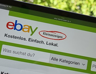 Die Internetseite Ebay-Kleinanzeigen auf einem Tablet. Foto: Mormann/c4u