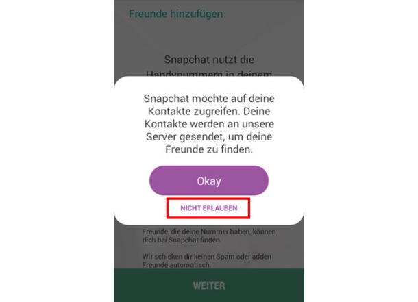 Snapchat-Start