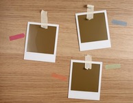 Drei leere Polaroids (Bild: Noah Golan / fotolia.com)